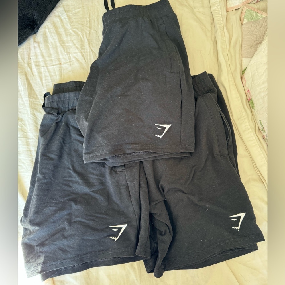 Gymshark Black Athletic Shorts